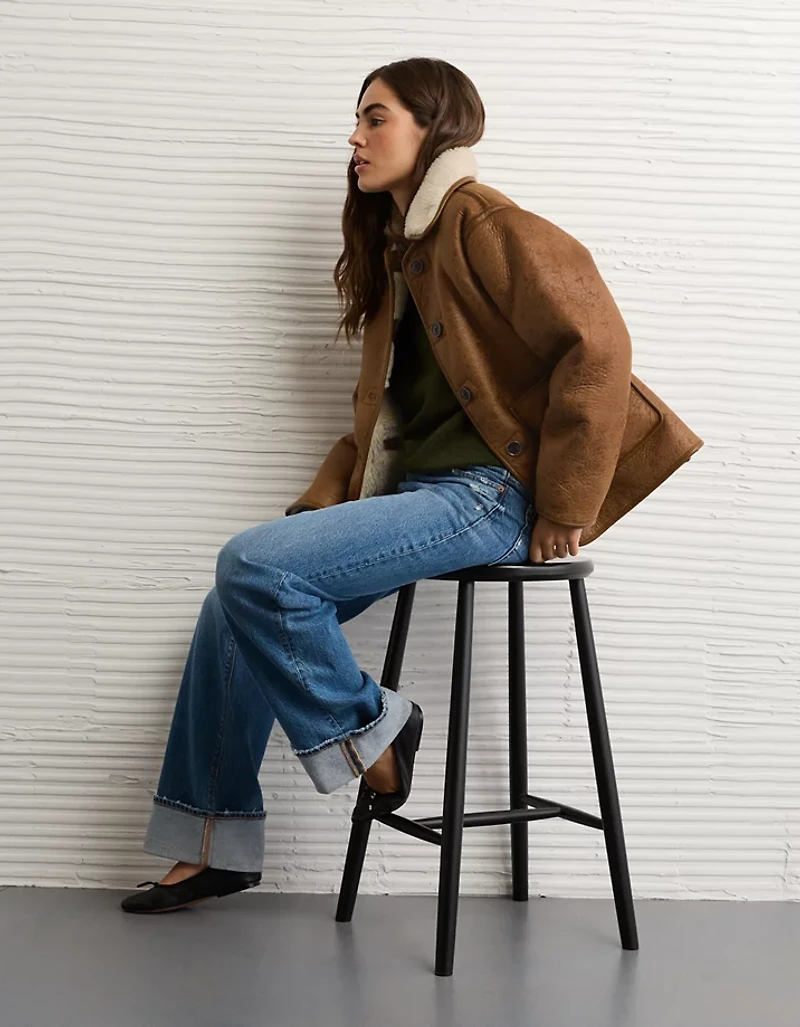 AE Reversible Shearling Jacket