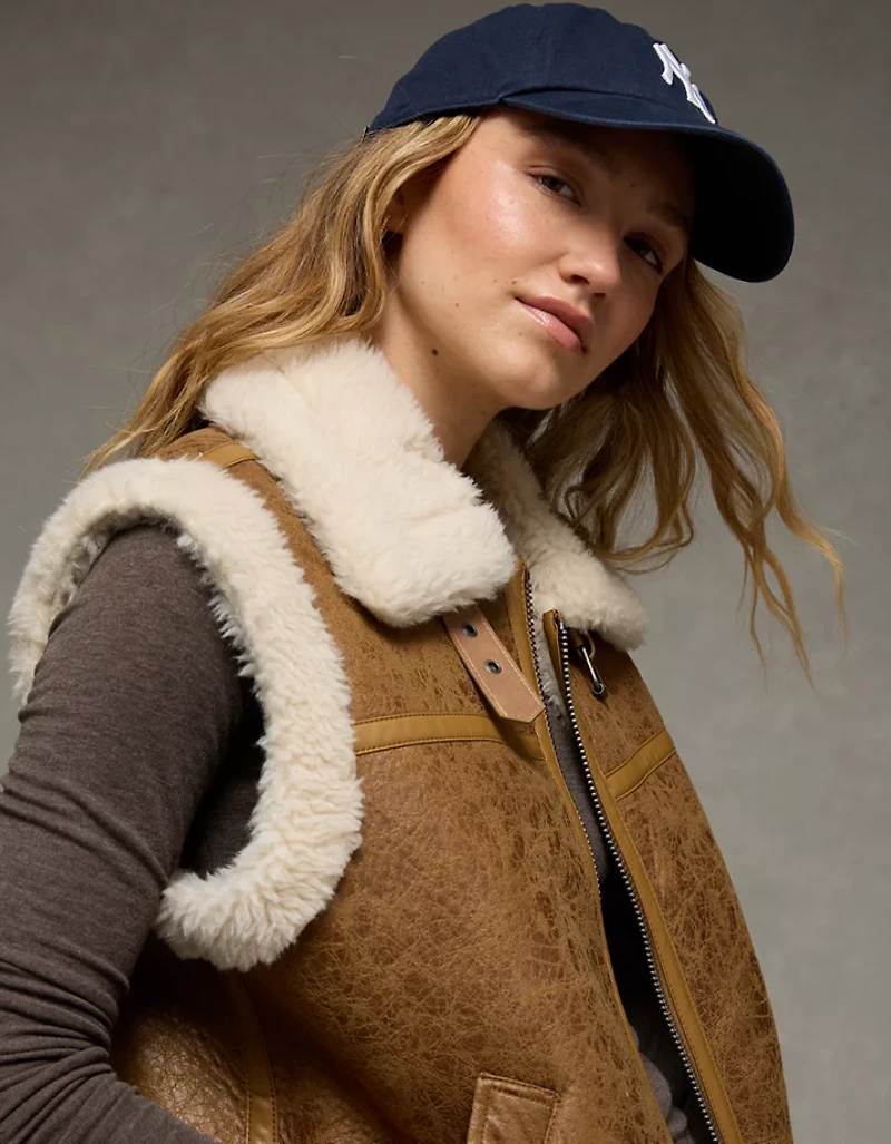 Gilet en peau de mouton AE