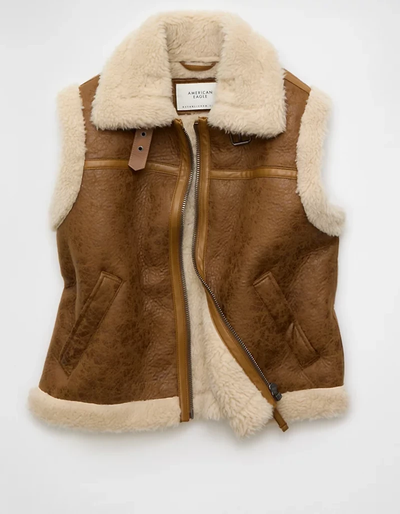 Gilet en peau de mouton AE