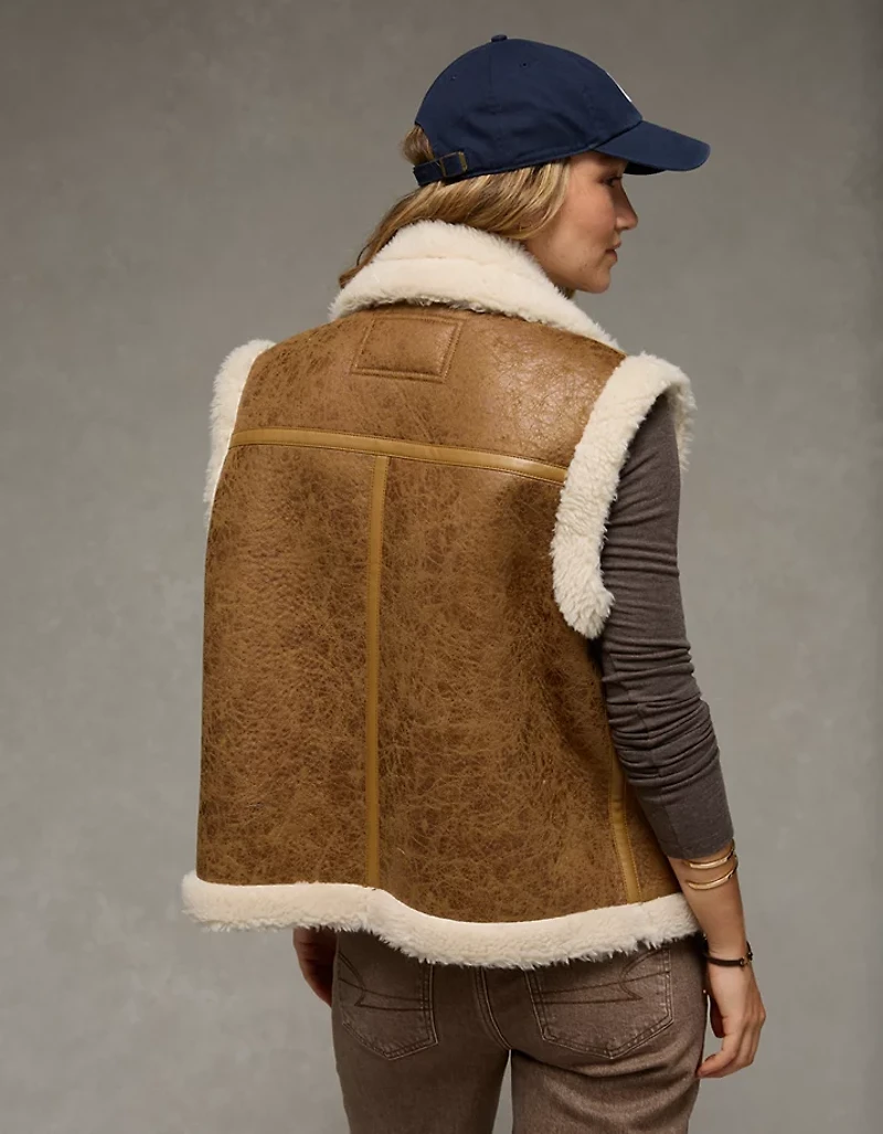 Gilet en peau de mouton AE
