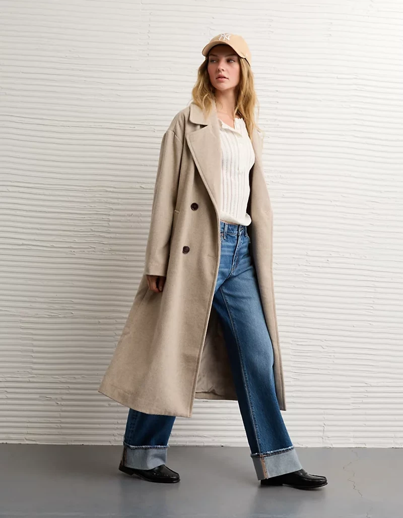 Pardessus en mélange de laine AE