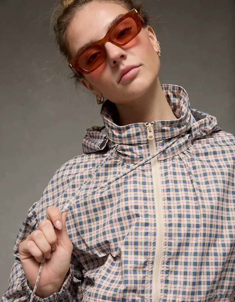 AE Cropped Windbreaker Jacket