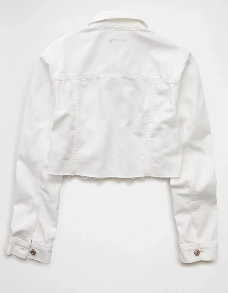AE Super Cropped Denim Jacket