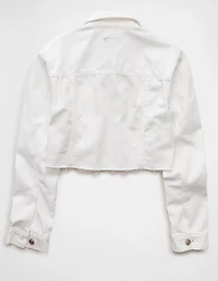 AE Super Cropped Denim Jacket