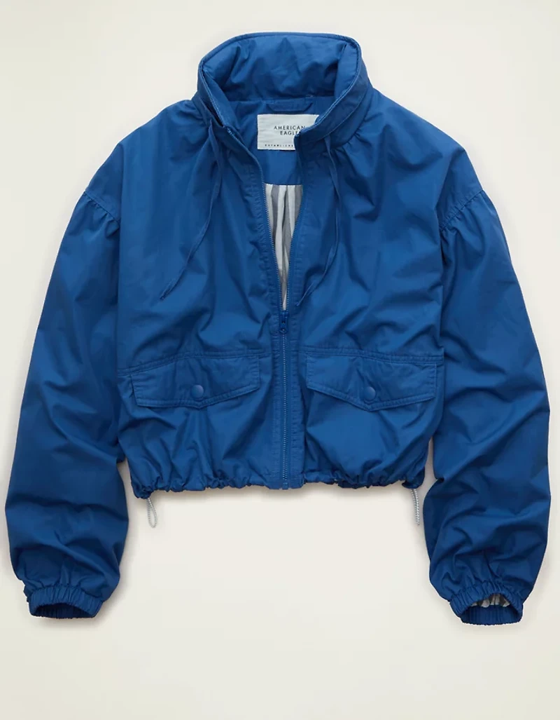AE Cropped Windbreaker Jacket