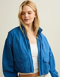 AE Cropped Windbreaker Jacket