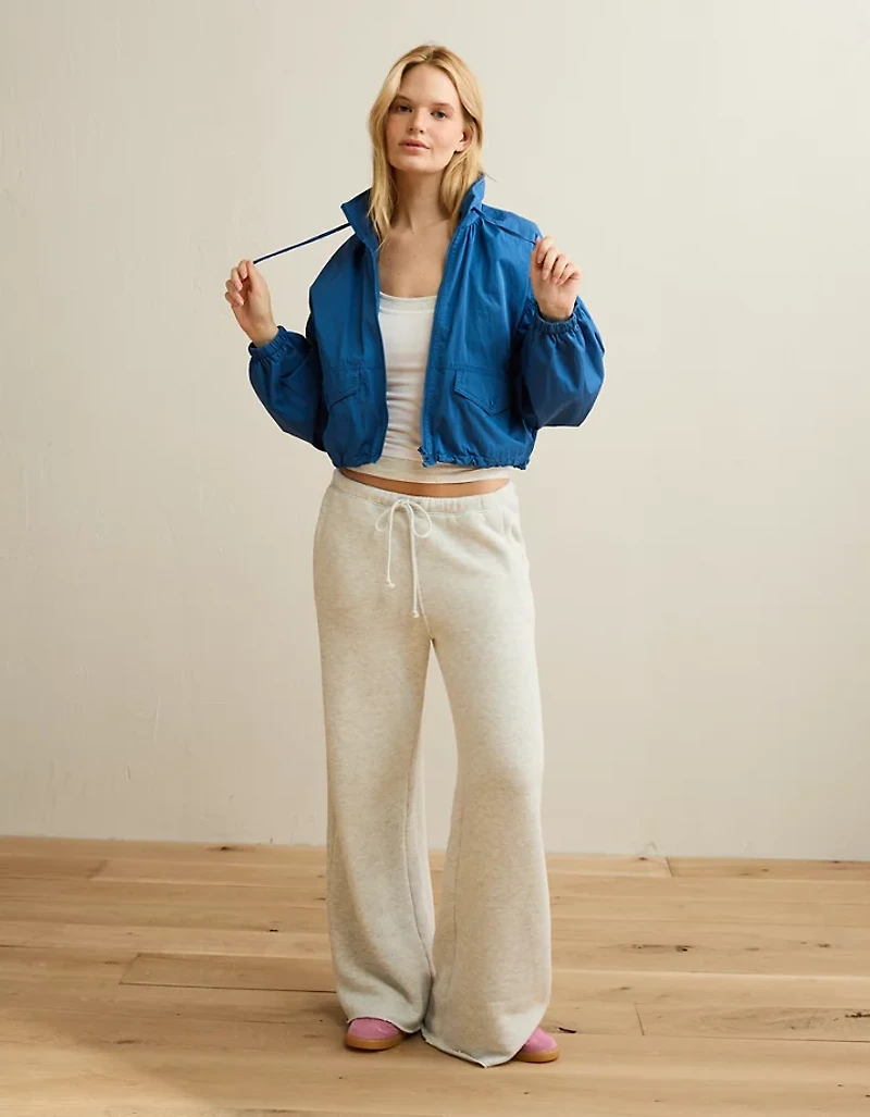 AE Cropped Windbreaker Jacket