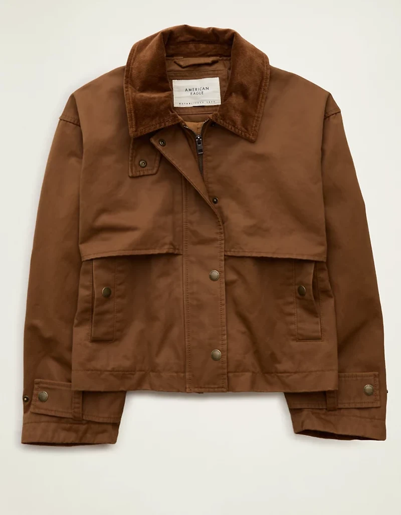 AE Cropped Swing Workwear Jacket