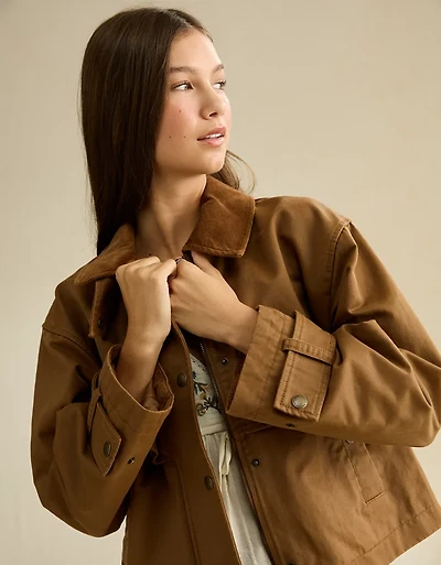 Veste de travail courte et évasée AE