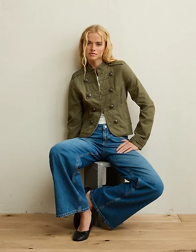 AE Shrunken Military Jacket