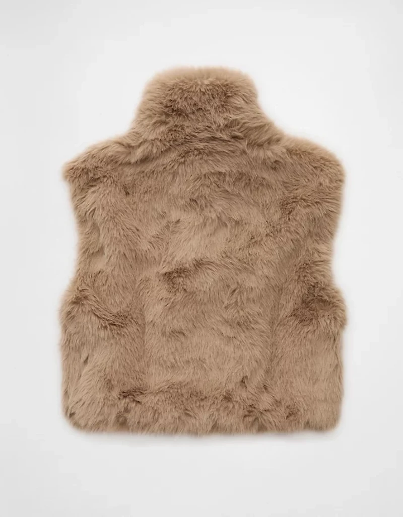 AE Faux Fur Vest
