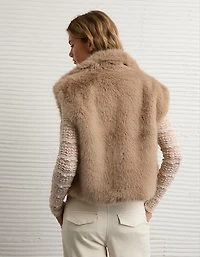 AE Faux Fur Vest