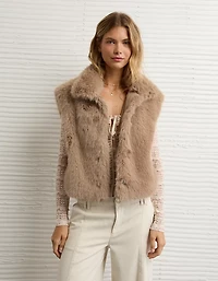 AE Faux Fur Vest