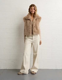 AE Faux Fur Vest