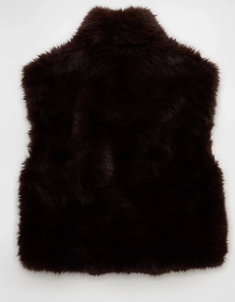 AE Faux Fur Vest