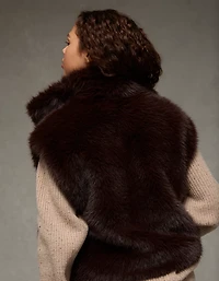 AE Faux Fur Vest