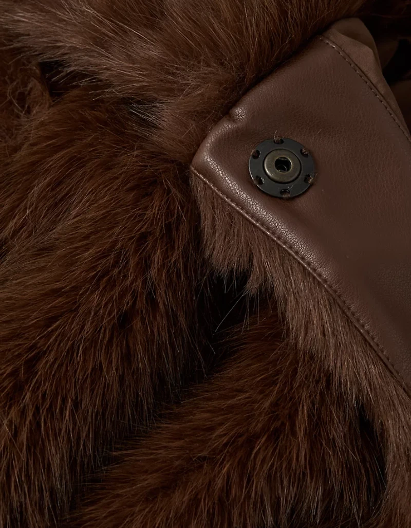 AE Faux Fur Coat
