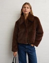 AE Faux Fur Coat