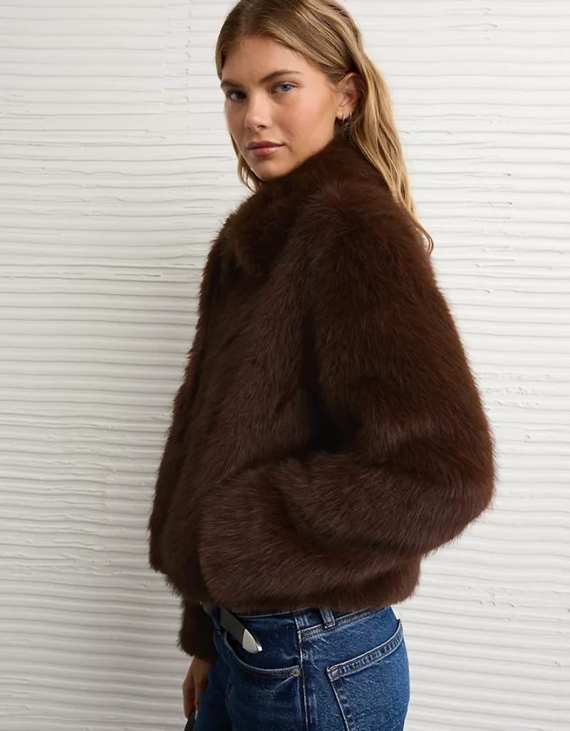 AE Faux Fur Coat