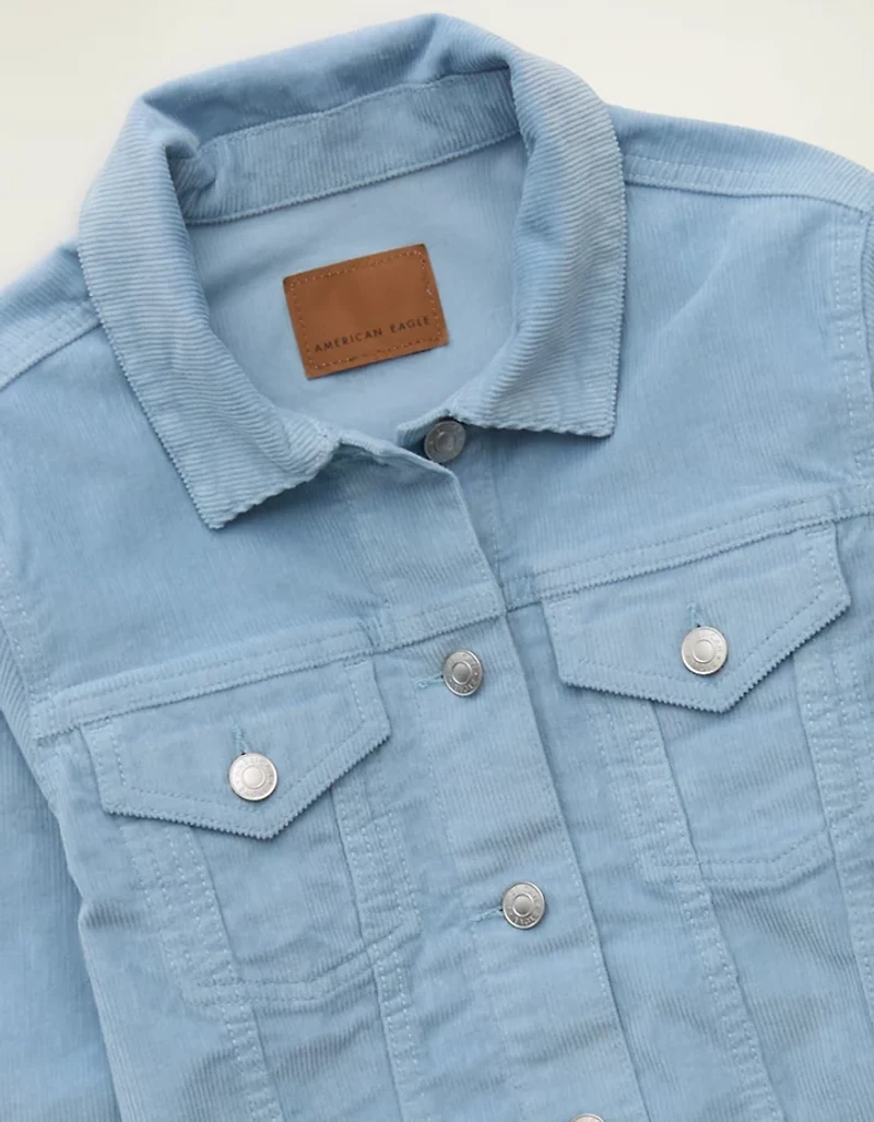 Veste en velours côtelé rétréci AE