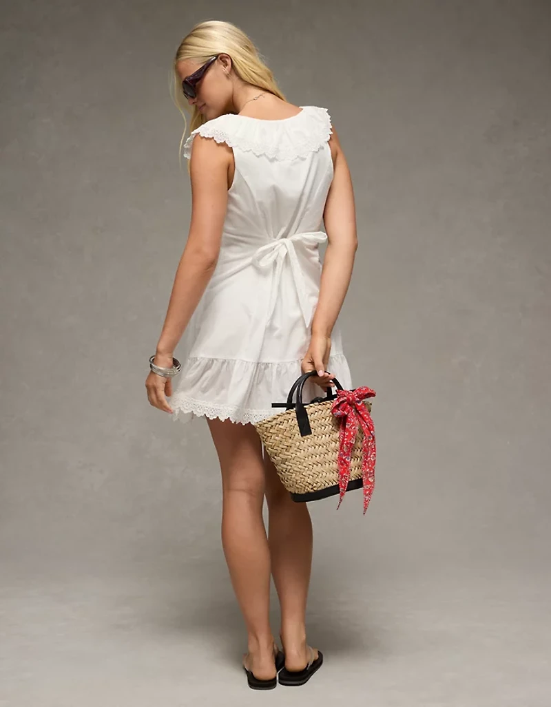 AE Ruffle Lace Mini Dress