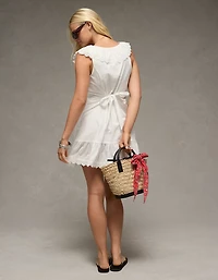 AE Ruffle Lace Mini Dress