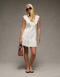 Minirobe à volants et dentelle AE