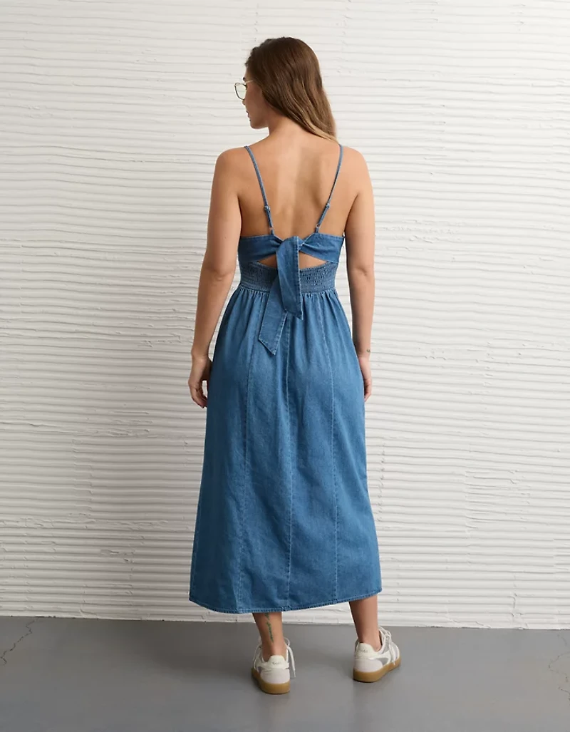 AE Catie Corset Column Midi Dress