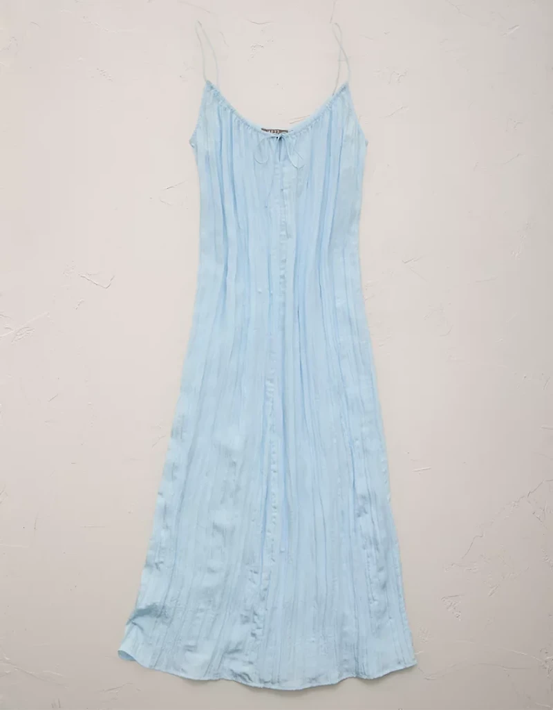 AE77 Crinkle Cami Maxi Dress