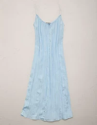 AE77 Crinkle Cami Maxi Dress