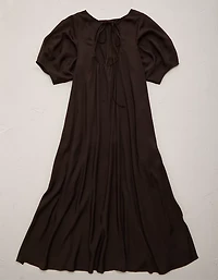 AE77 Open-Back Kaftan Midi Dress