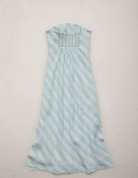 AE77 Linen Tube Dress