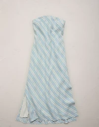 AE77 Linen Tube Dress