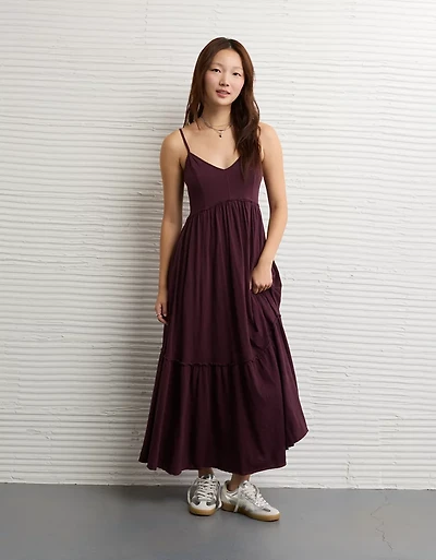 AE Sunchaser V-Neck Midi Dress