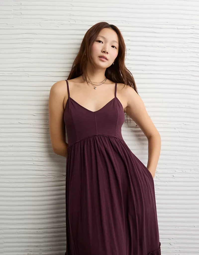 AE Sunchaser V-Neck Midi Dress