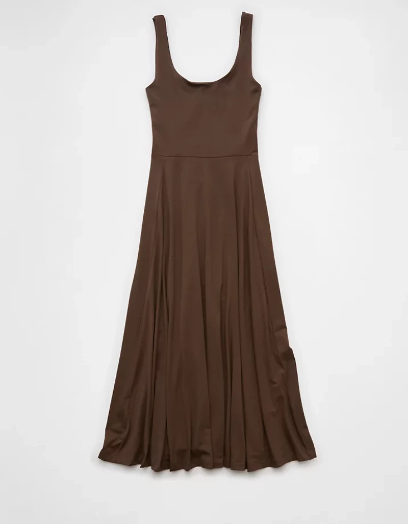 AE Scoop Neck Midi Dress