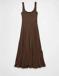 AE Scoop Neck Midi Dress