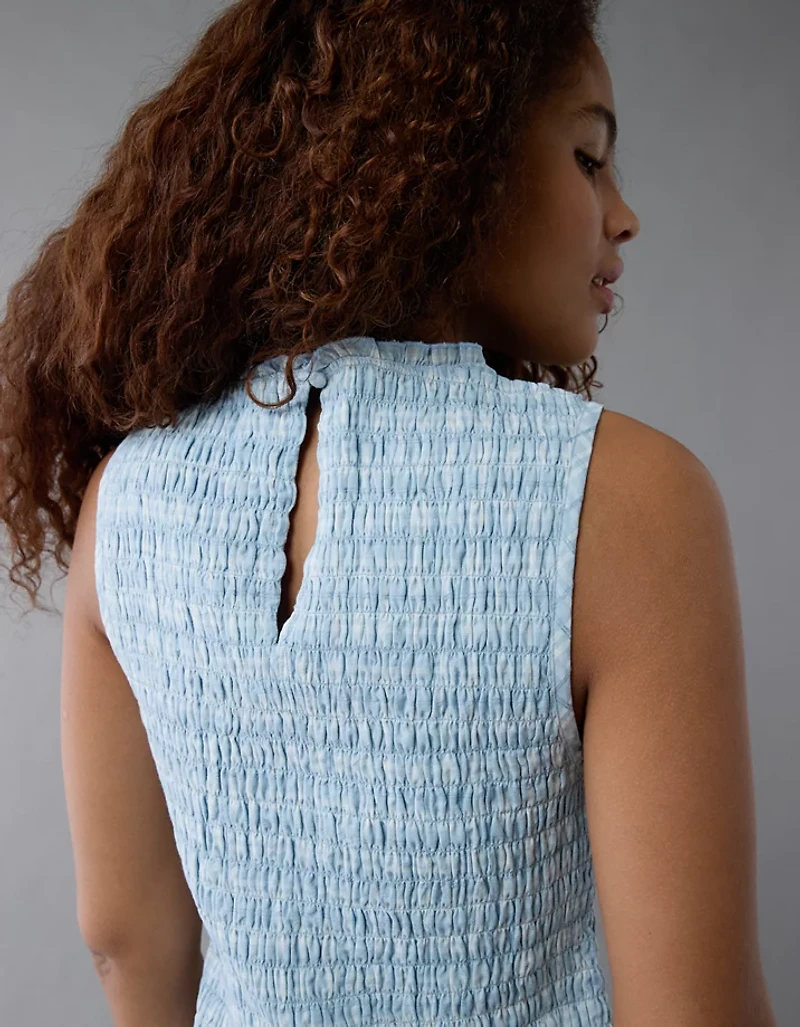 AE Smocked Bodycon Mini Dress