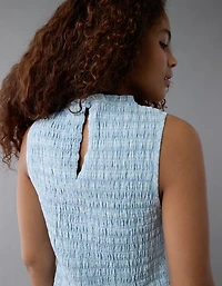 AE Smocked Bodycon Mini Dress
