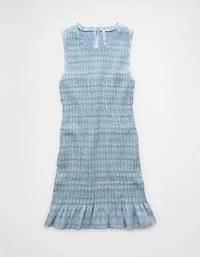 AE Smocked Bodycon Mini Dress