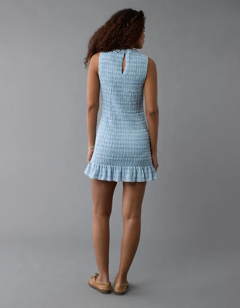 AE Smocked Bodycon Mini Dress