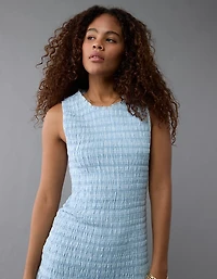 AE Smocked Bodycon Mini Dress