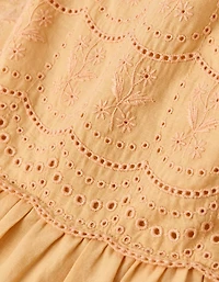 AE Scalloped Tiered Midi Dress