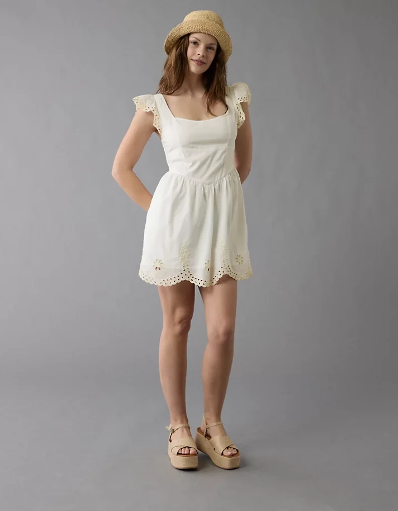 AE V-Waist Corset Mini Dress