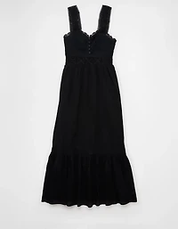 AE Catie Corset Crochet Midi Dress