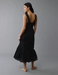 AE Catie Corset Crochet Midi Dress