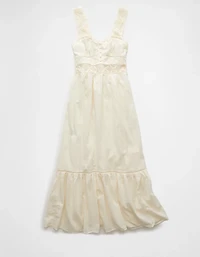 AE Catie Corset Crochet Midi Dress