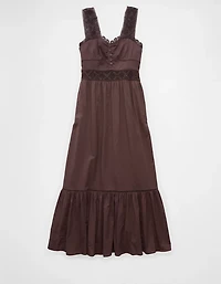 AE Catie Corset Crochet Midi Dress