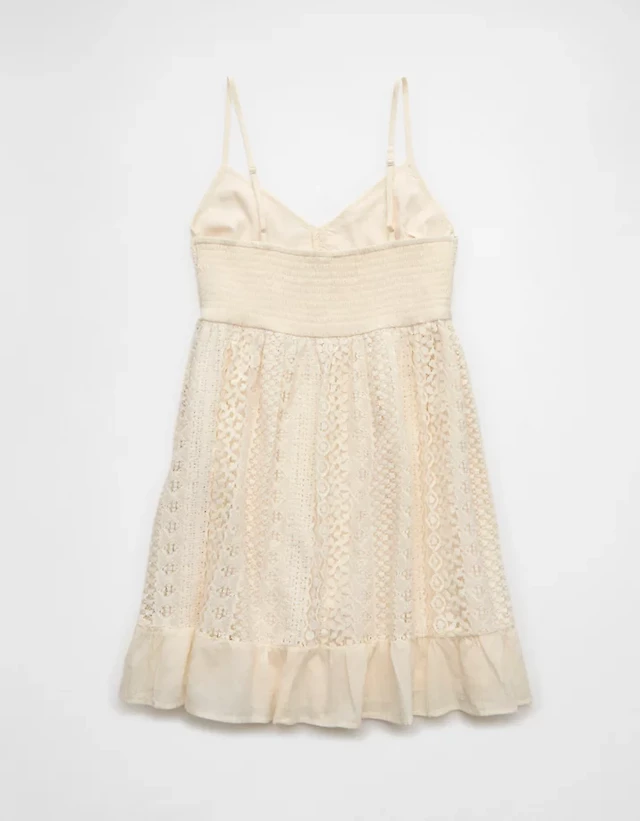 AE V-Neck Eyelet Embroidered Mini Dress at CoolSprings Galleria in  Franklin, TN