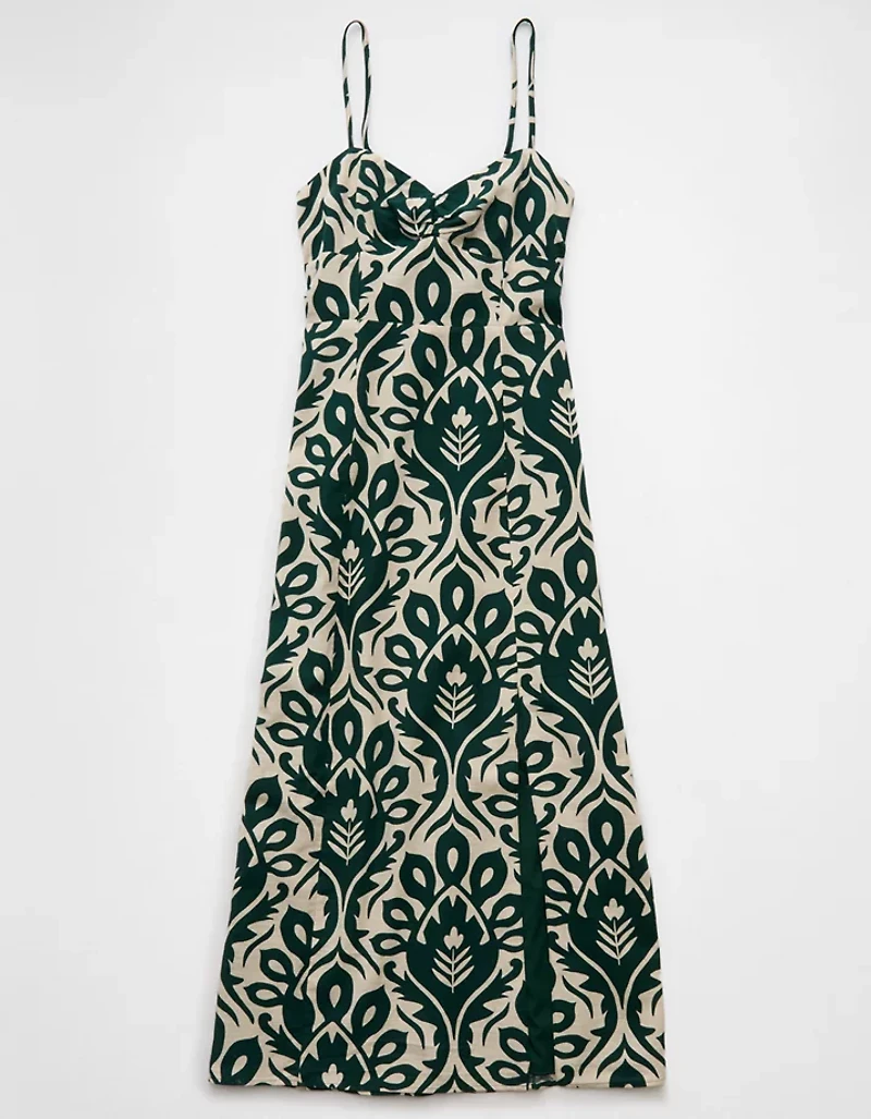 Robe mi-longue de style fourreau Catie à imprimé AE